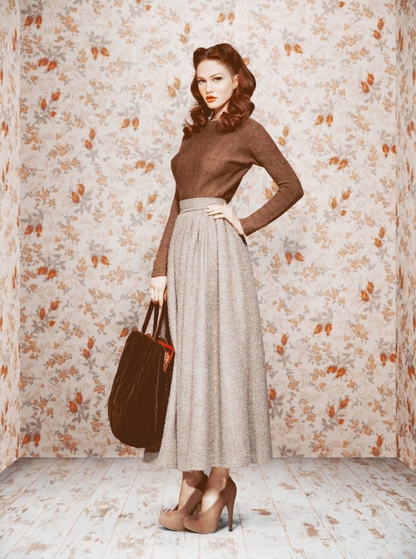 Ulyana Sergeenko 2011秋冬Lookbook 高清圖片