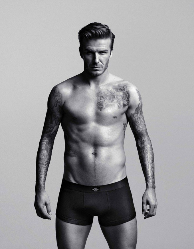 David Beckham for H&M內衣廣告 高清圖片