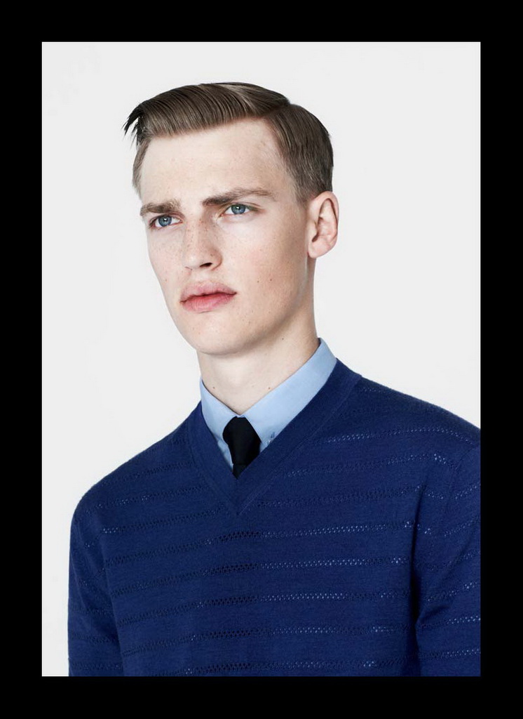 Dior Homme 2013紺Look BookDƬ
