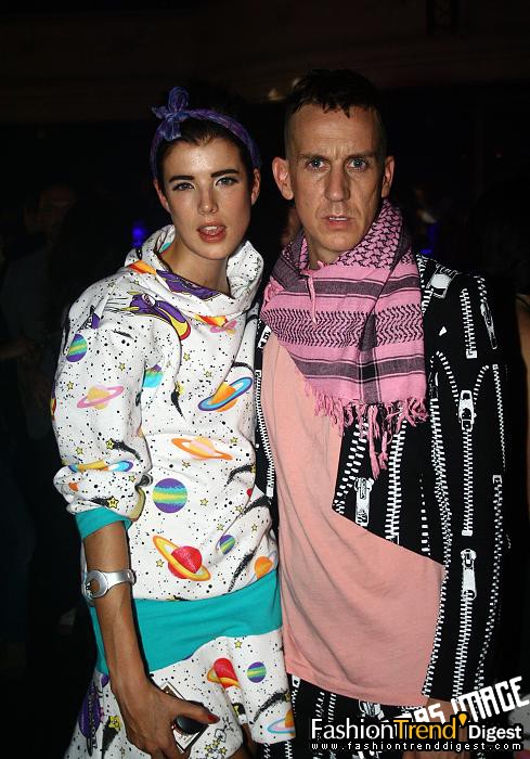 JEREMY和她最愛(ài)的Agyness Deyn ?。?