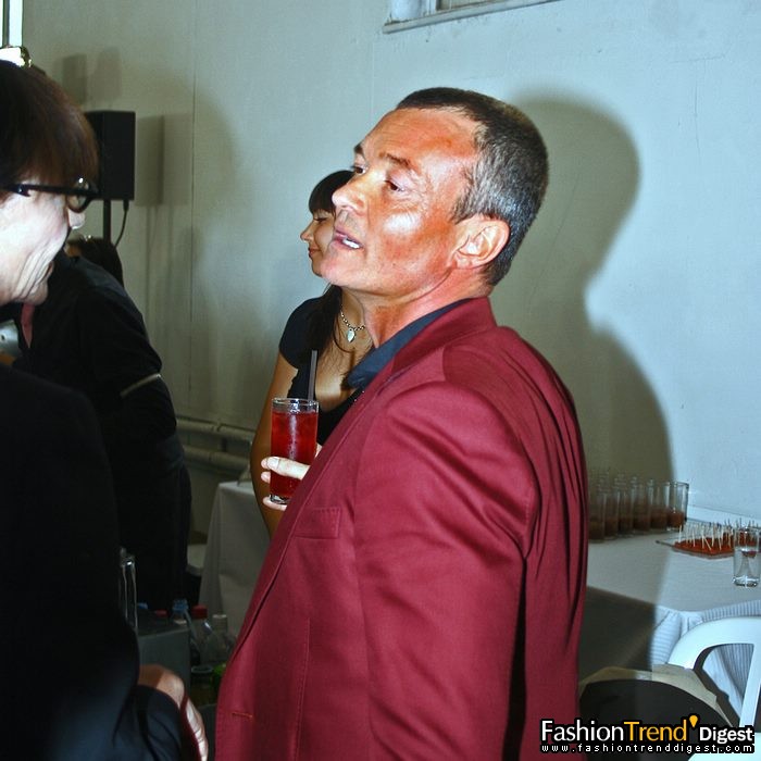 08春夏Emanuel Ungaro男裝秀場后臺 