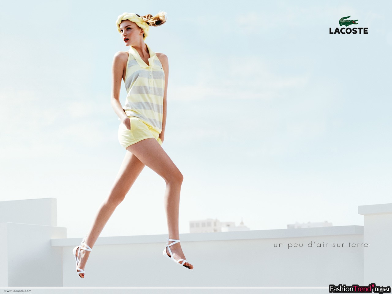 LACOSTE 07春夏廣告